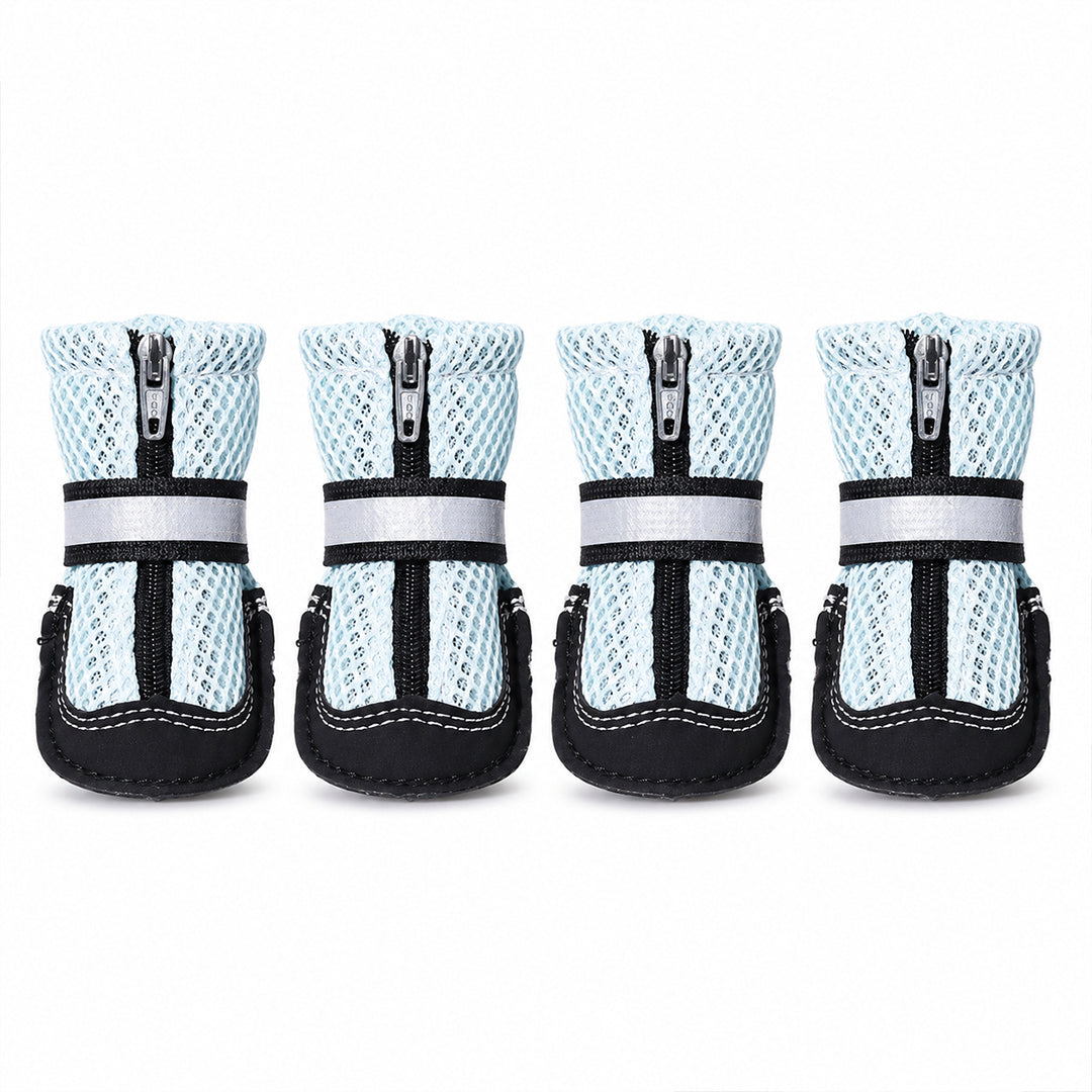 Personalized Zipper Dog Shoes