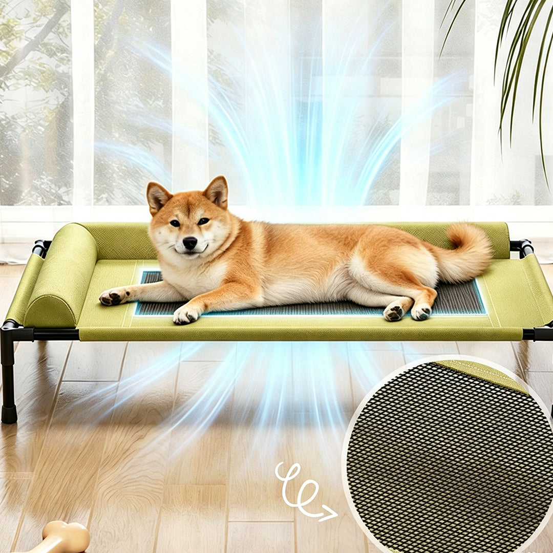 Personalized Cooling Dog Bed