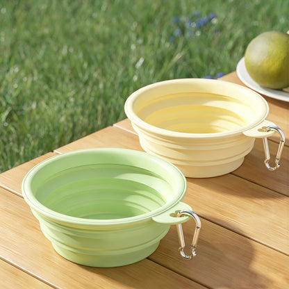 Collapsible Silicone Travel Dog Bowl