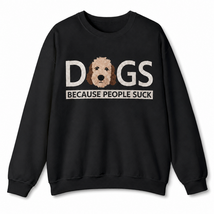 Custom Dogs Pet Portrait Embroidered Sweatshirt