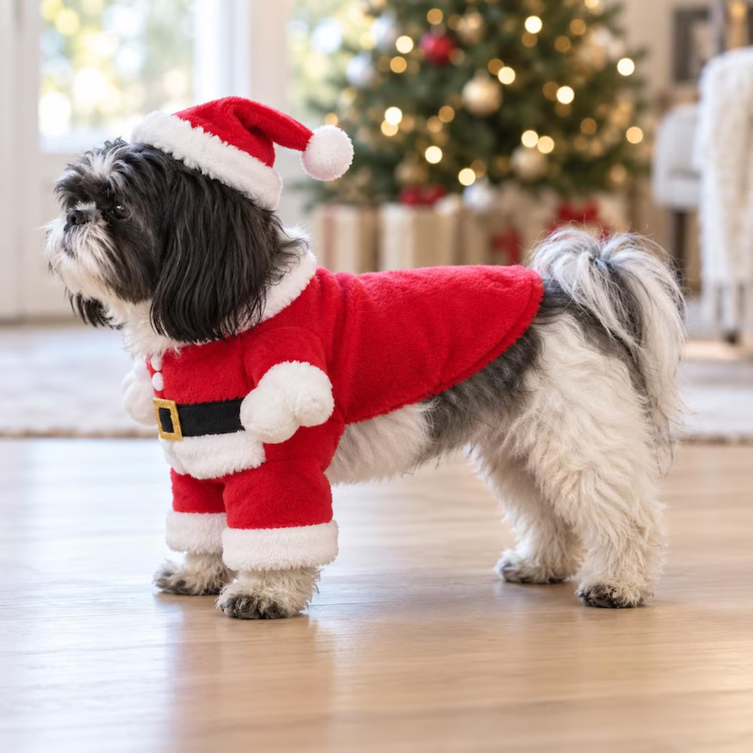 Santa Suit Pet Costume