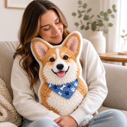 Custom Pet-Shaped Photo Pillow