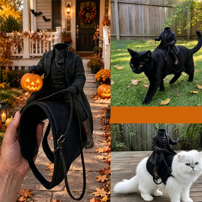 Puptailor Headless Horseman Pet Halloween Costume