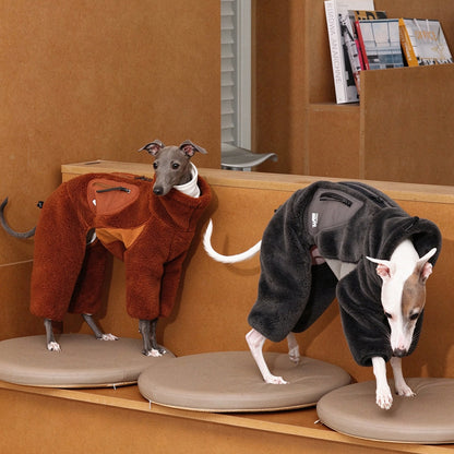 Warm, Anti-Static Lambswool Coat for Pet