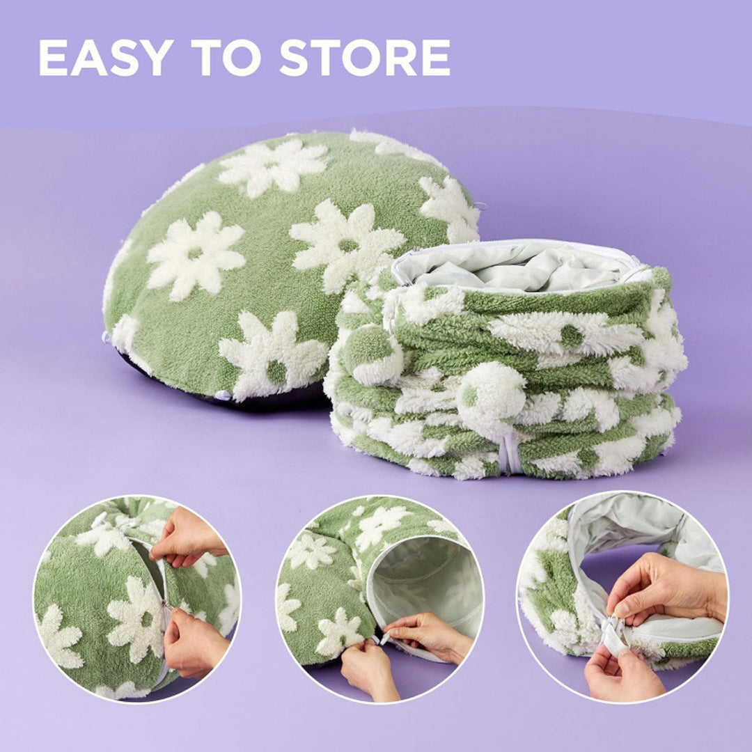 2-in-1 Foldable Cat Play Tunnel and Cozy Cat Bed