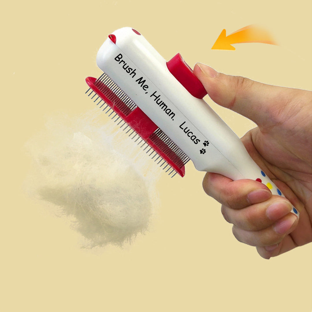 Personalized Pet Grooming Comb