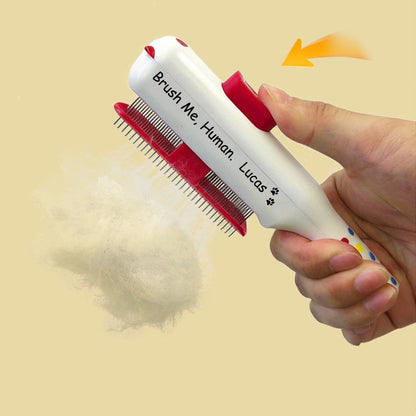 Personalized Pet Grooming Comb
