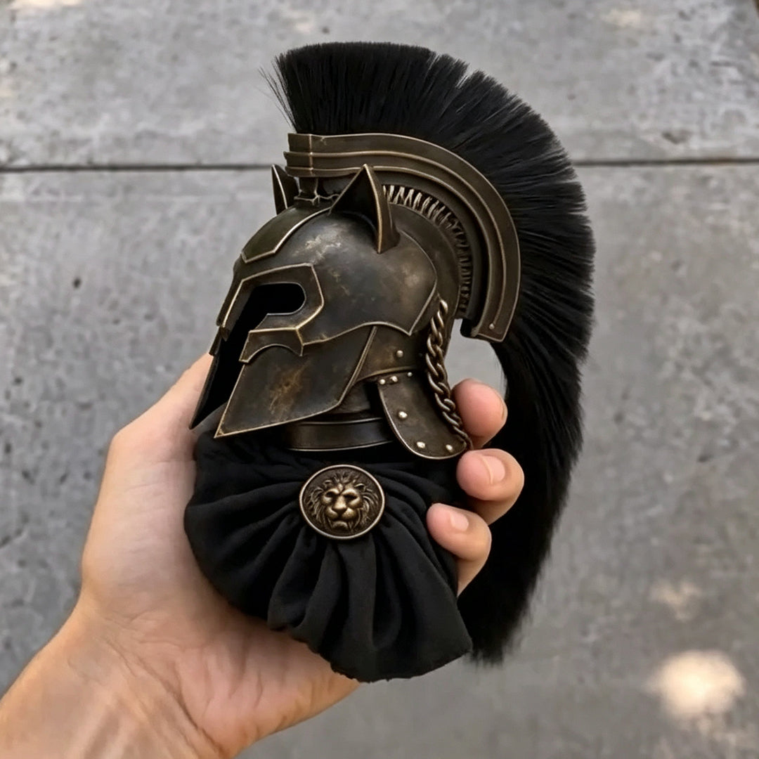 Puptailor Spartan Warrior Cat Costume