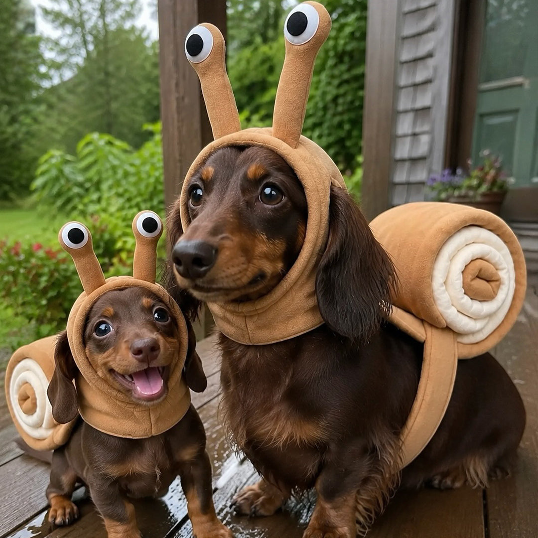 Puptailor Cute Snail Costume for Halloween Pets