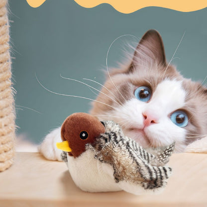 Puptailor Cat Interactive Bird Toy