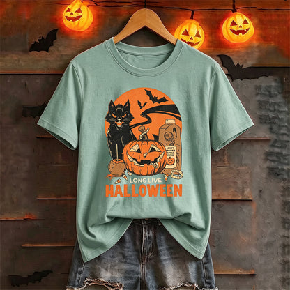 Puptailor Personalized Long Live Halloween T-shirts