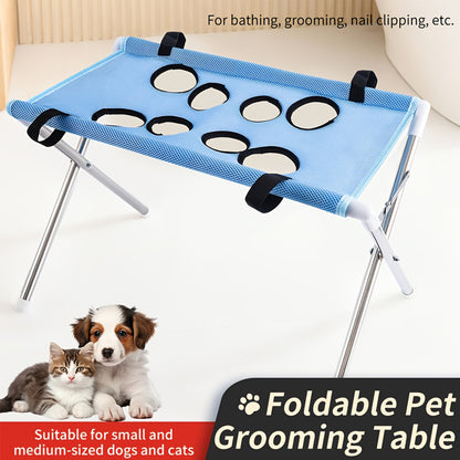 Foldable Pet Grooming Table