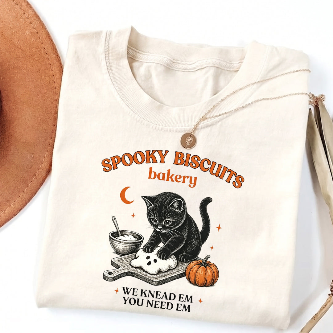 Puptailor Personalized Cat Cookie Halloween T-shirt