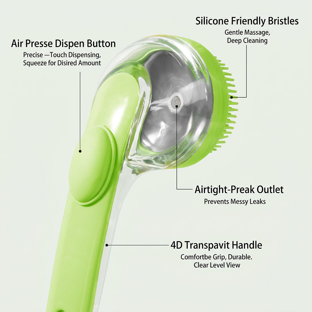 Personalized Name Pet Bath Brush