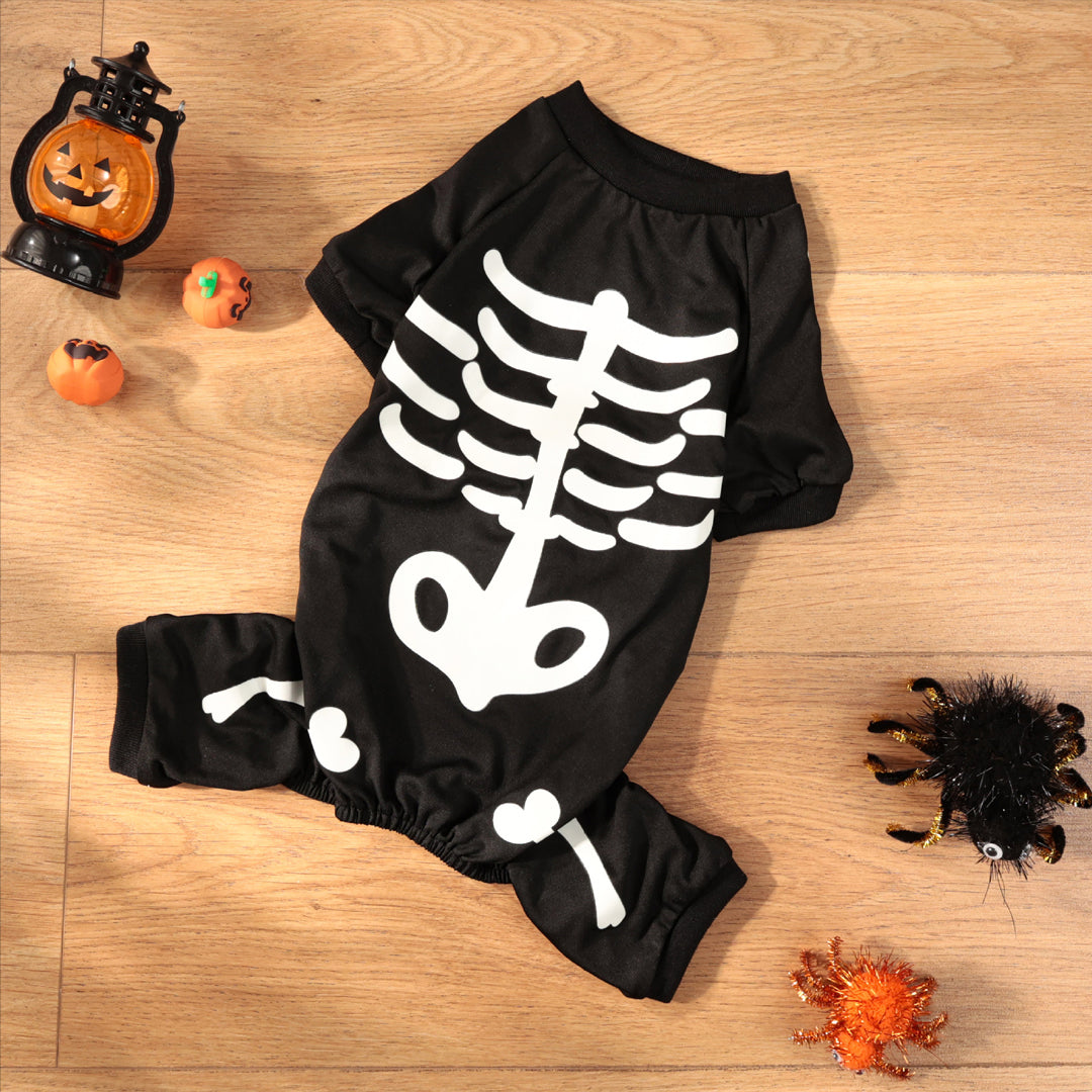 Puptailor Halloween Pet Costume with Glow-in-the-dark