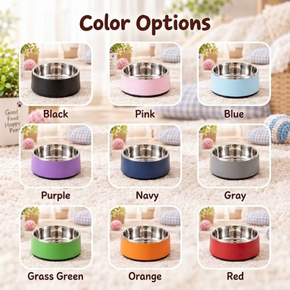 Custom Insulated Dog & Cat Food and Water Bowl