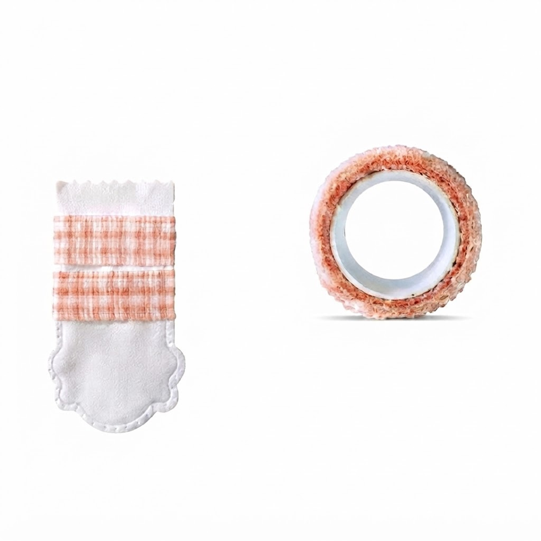 Disposable Dog Booties with Self-Adhesive Wrap