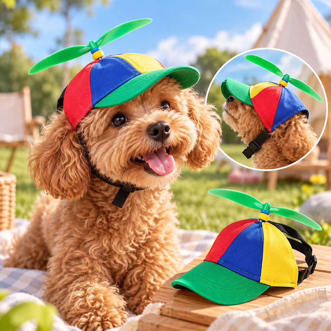 Colorful Propeller Pet Hat