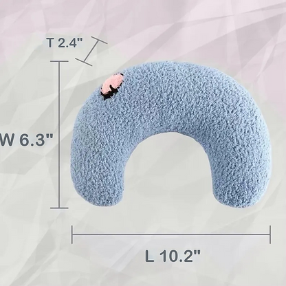 Puptailor Personalized Pet Neck Pillow-Suitable For Cats & Small Dogs