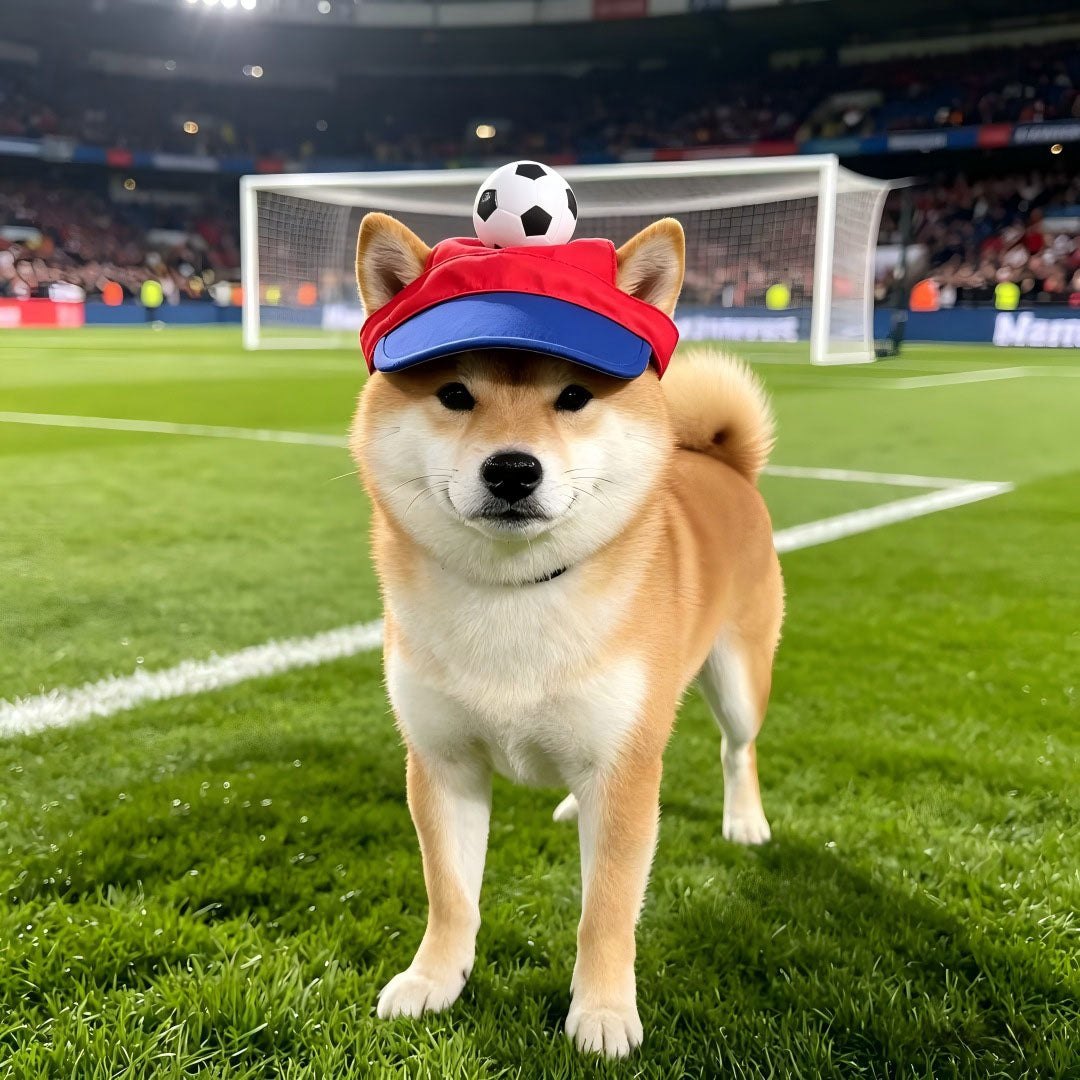 Personalized Custom Pet Hat With Football