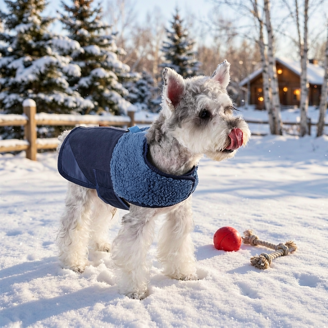 Personalized Quilted Sherpa Dog Vest