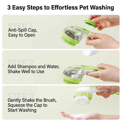 Personalized Name Pet Bath Brush