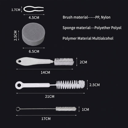 Pet Water Fountain Cleaning Brush Kit