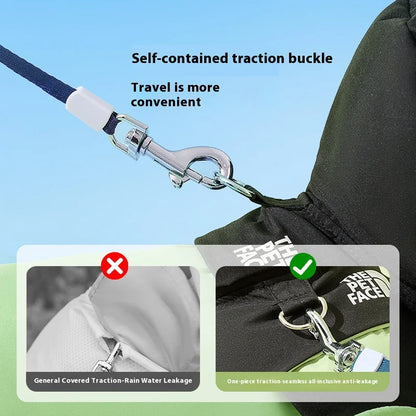 Personalized Full-Coverage Dog Raincoat