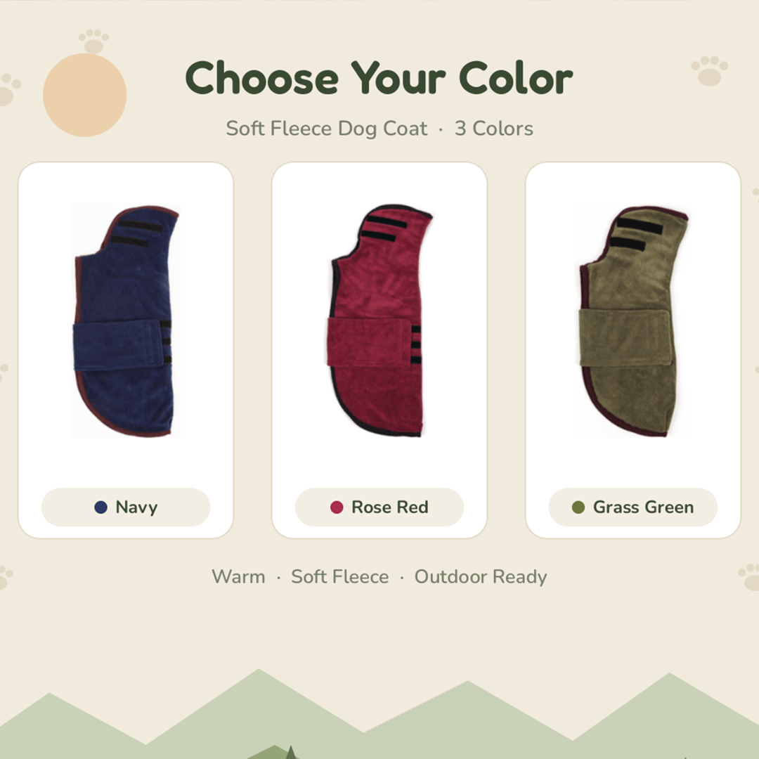 Personalized Hooded Microfiber Dog Bathrobe
