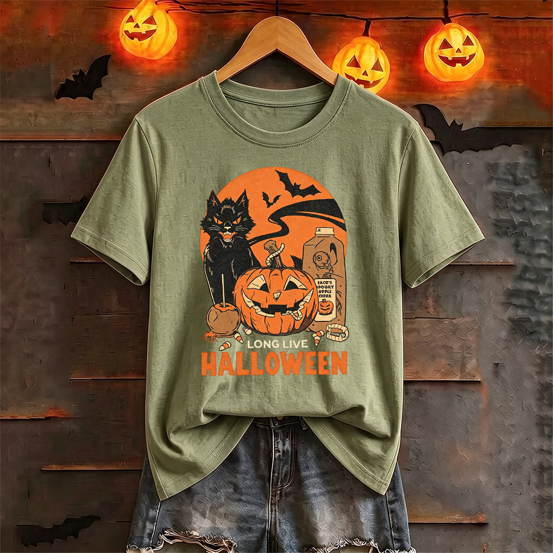 Puptailor Personalized Long Live Halloween T-shirts