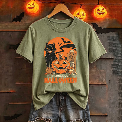 Puptailor Personalized Long Live Halloween T-shirts