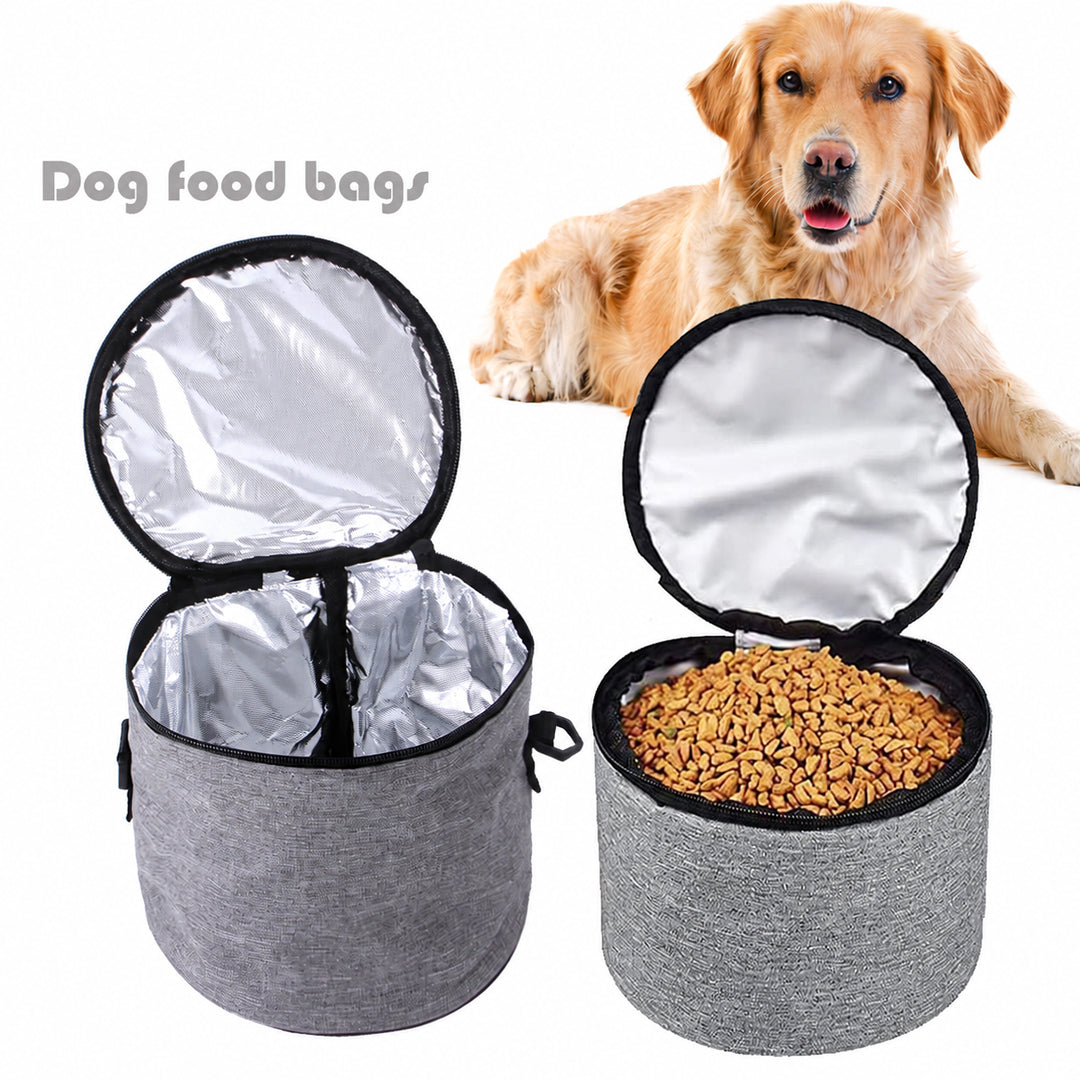 Portable Dog Food Travel Storage Bag