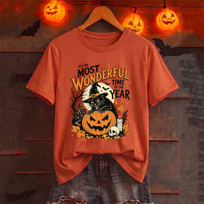 Puptailor Personalized Halloween cat T-shirts