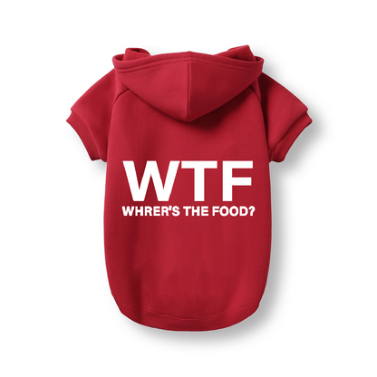Where's the Food Dog Hoodie