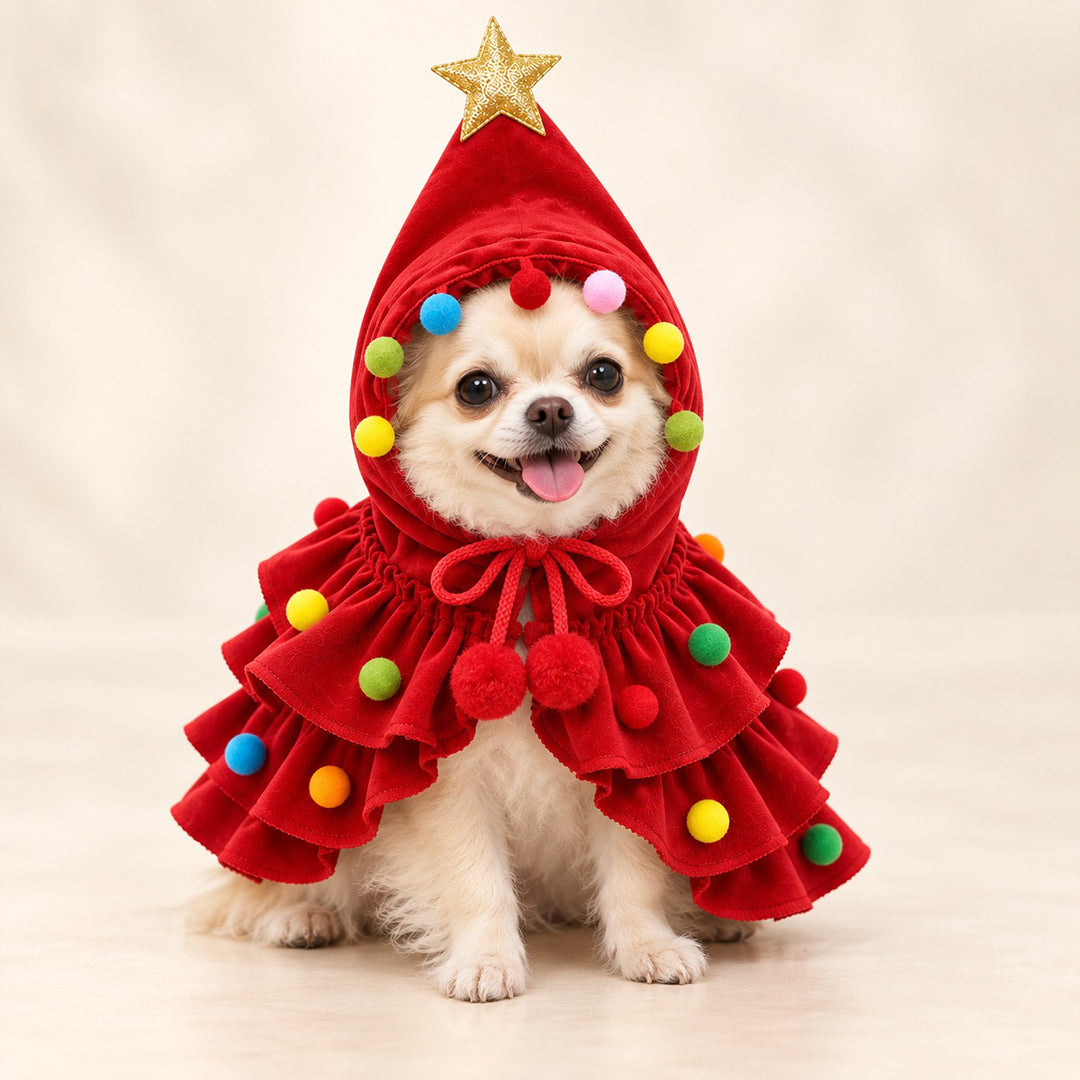 Christmas Tree Costume for Dogs & Cats