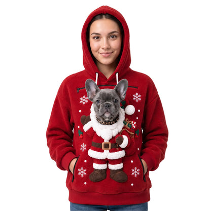 Christmas Character Pet Carrier Hoodie