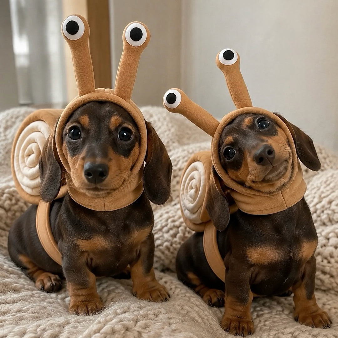 Puptailor Cute Snail Costume for Halloween Pets