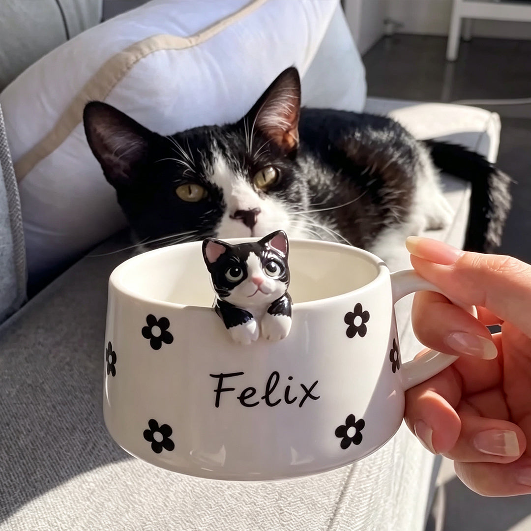 Personalized Custom Mug Pet idea Handmade Coffee Mug Gift for Pet Owner