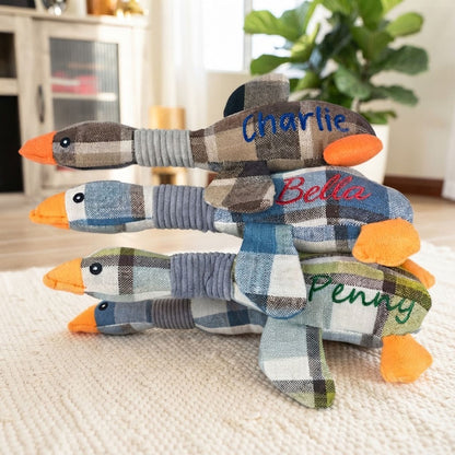 Custom Embroidered Name Dog Toy