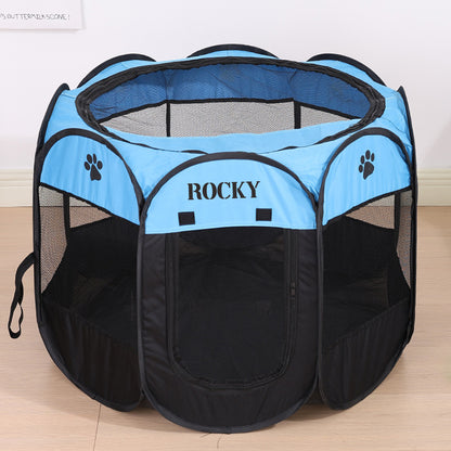 Personalized Foldable & Portable Pet Tent