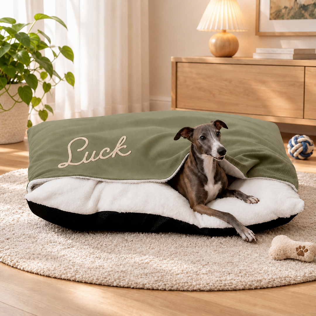 Puptailor Personalized Burrowing Dog Bed-Dog Snuggle Sack