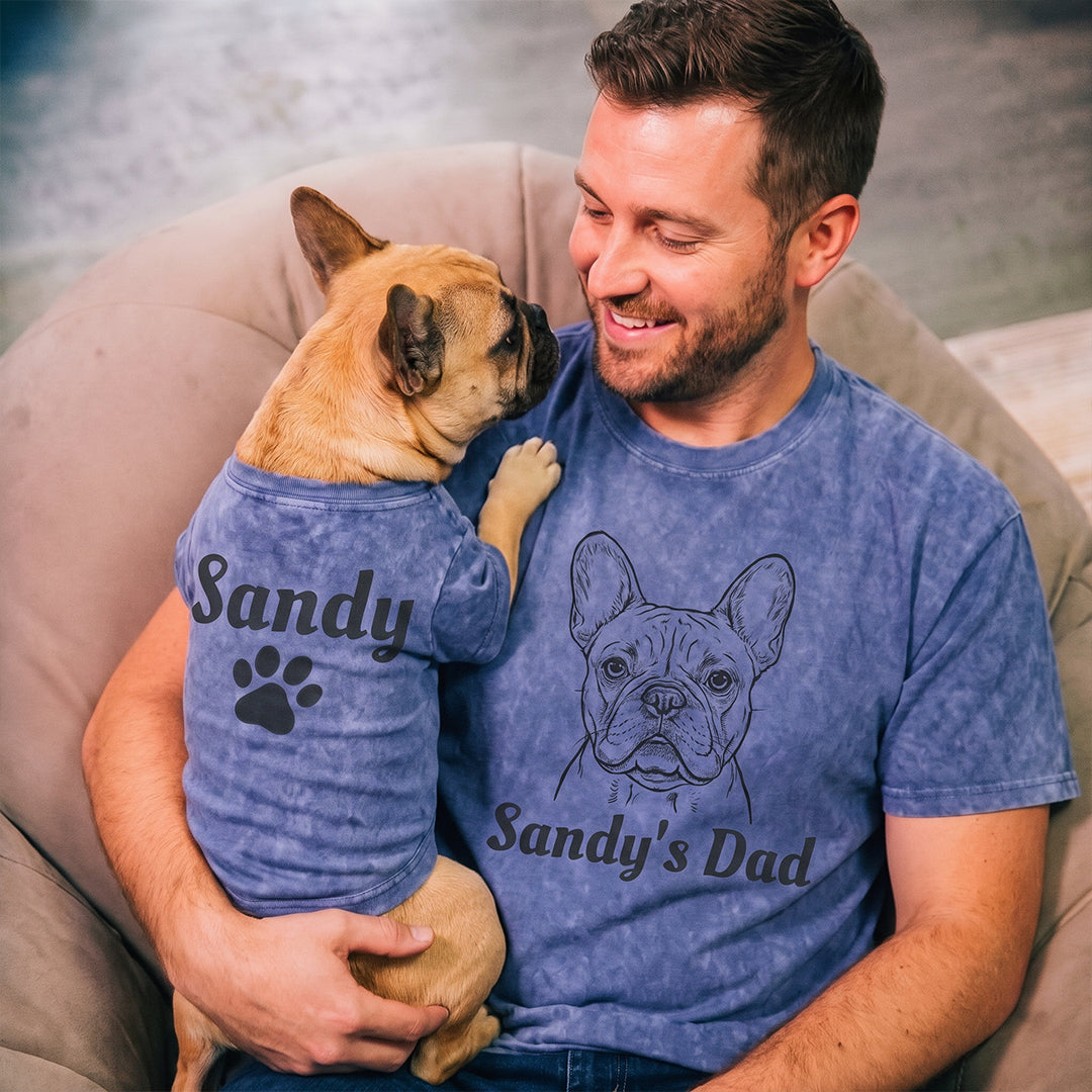 Personalized Matching Dog Mom & Dog Shirts