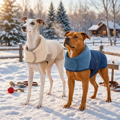 Personalized Quilted Sherpa Dog Vest