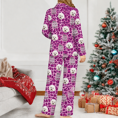 Custom Leopard Pet Portrait Pajamas