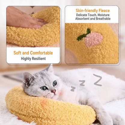 Puptailor Personalized Pet Neck Pillow-Suitable For Cats & Small Dogs