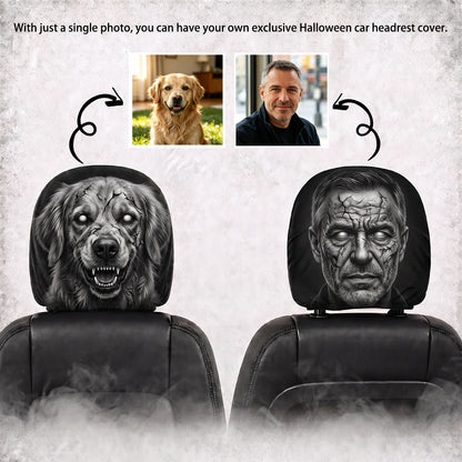 Puptailor Car Headrest Cover for Humans and Pets