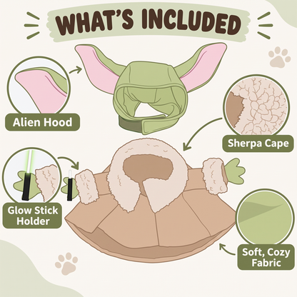 Personalized Alien Pet Costume
