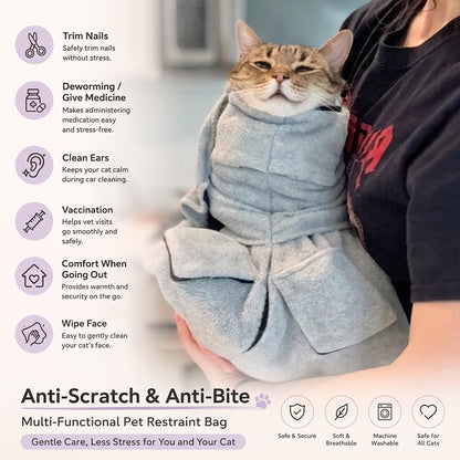 Personalized Embroidered Name Pro Cat Wrap