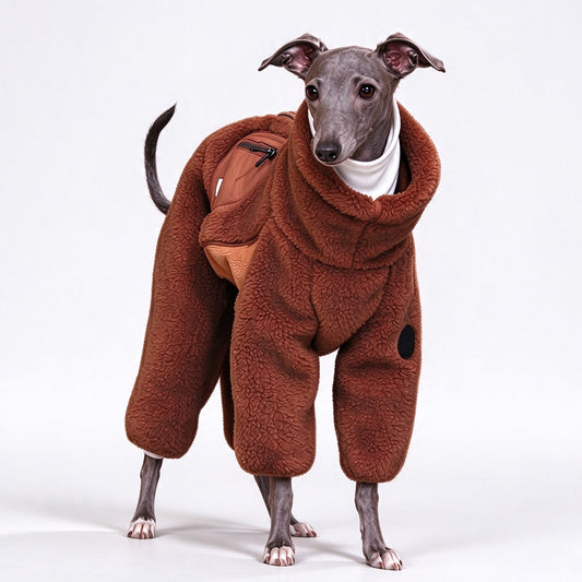 Warm, Anti-Static Lambswool Coat for Pet