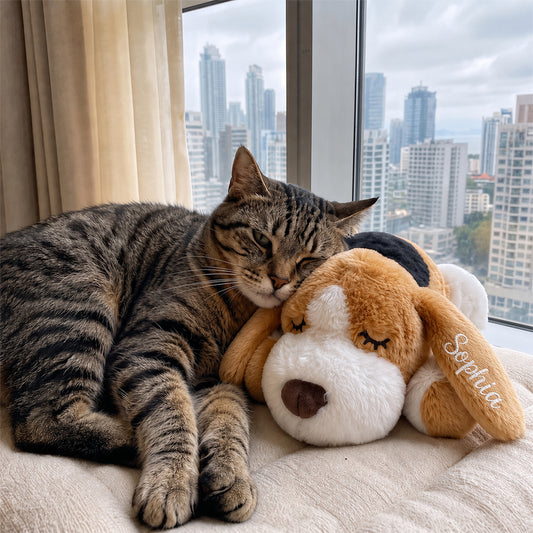 Personalized Heartbeat Stuffed Calming Anxiety Relief Toy